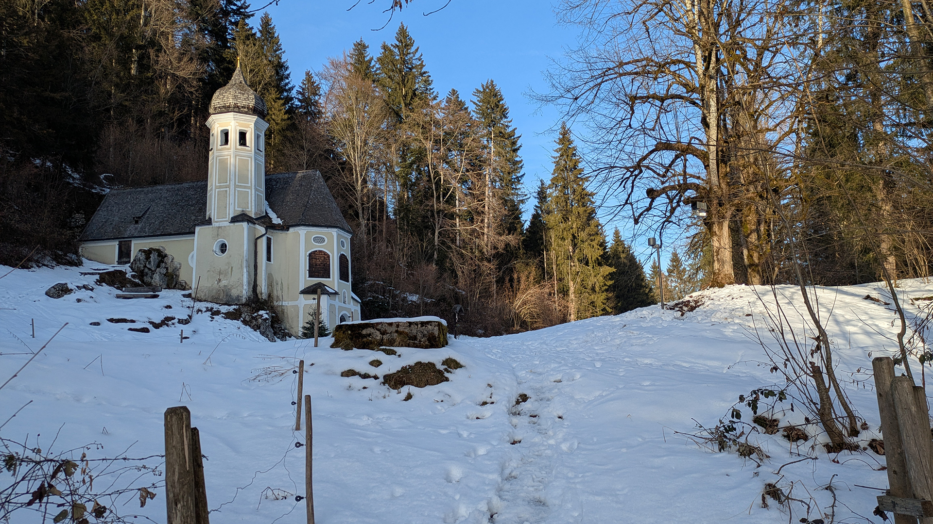 Fotowebcam Sachrang-Ölbergkapelle